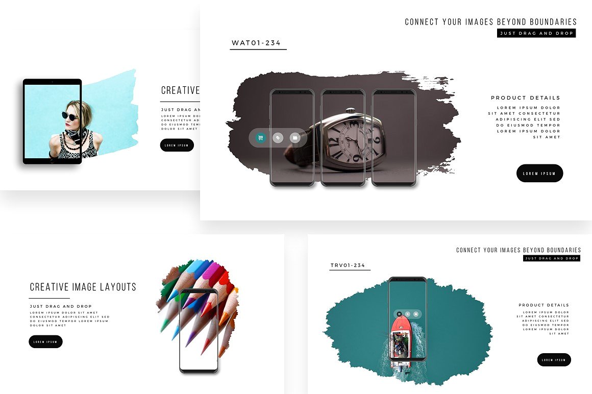 CONNECT Premium时尚极简的产品演示PPT模板下载[pptx]插图(10)