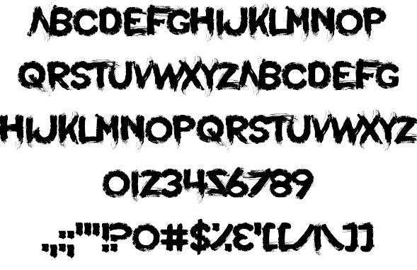 Violet Wasteland font插图1 Violet Wasteland font插图1