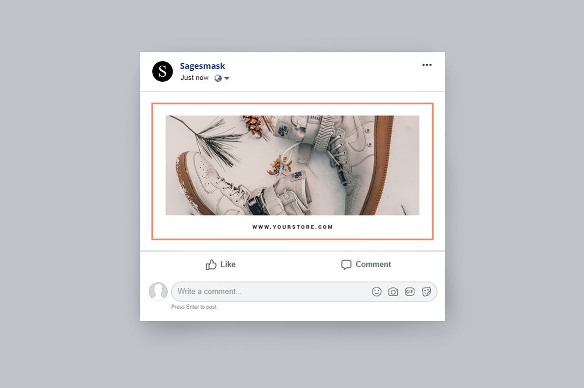 社交电商Facebook主页封面素材库精选广告模板v13 Facebook Ad Vol. 13插图(3)