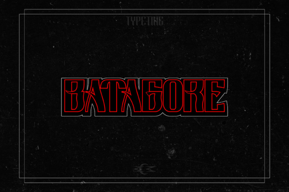 Batagore Font插图1