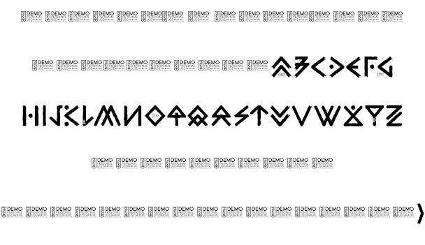 Zilap Extraterrestrial Acestors font插图6