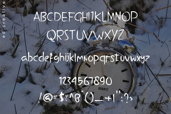 Opera Brush Font插图1