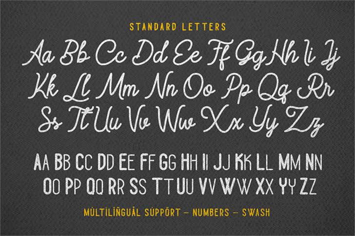 Majestic Romance font插图6