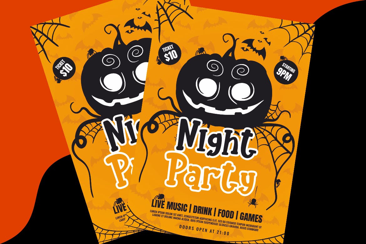 万圣节主题设计英文粗体字体 Pumkins Halloween Fun Typeface插图(4)