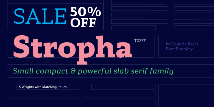 Stropha Font Family插图