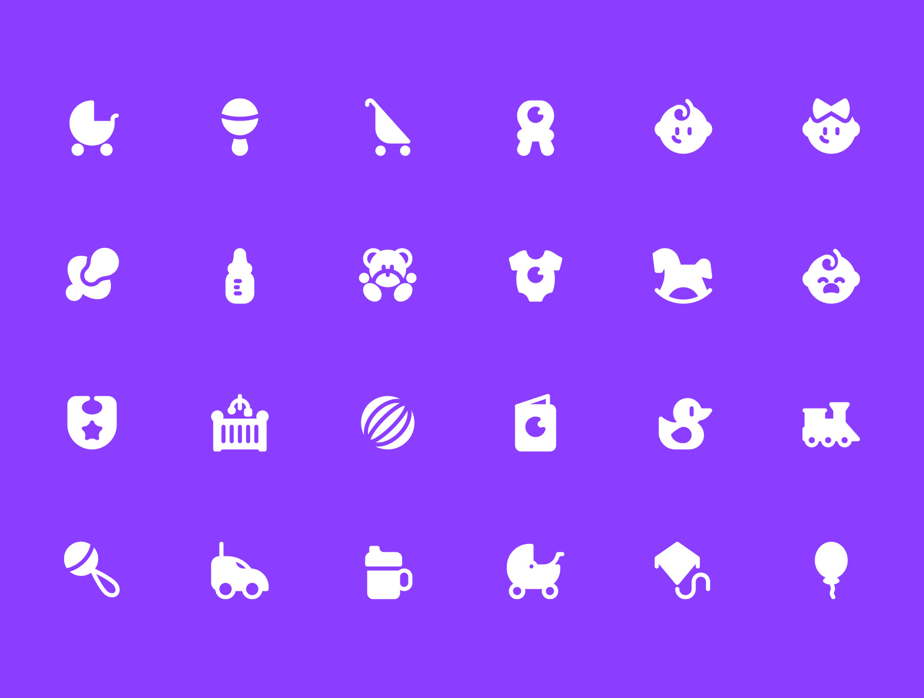 素材库下午茶:2600枚线条&扁平化设计矢量素材库精选图标巨无霸合集插图(4)