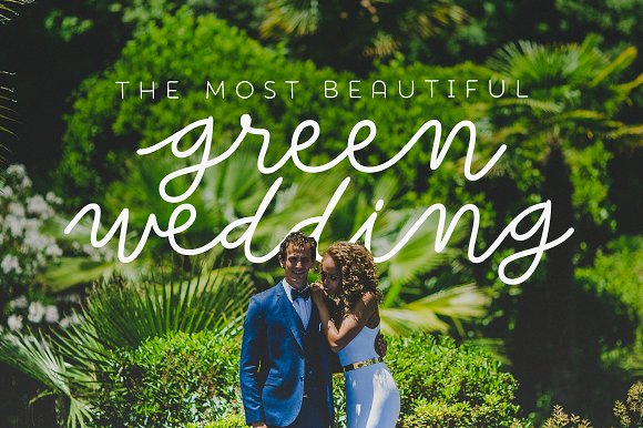 Save the Date Font插图4