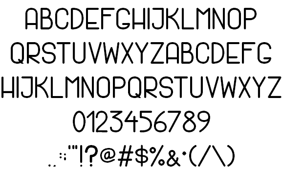 Jack Lane font插图2