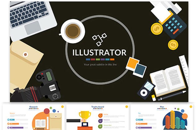 100,000+页面项目推介企业介绍PPT幻灯片模板合集v2 Powerpoint Presentation Template Update V.2插图(6)