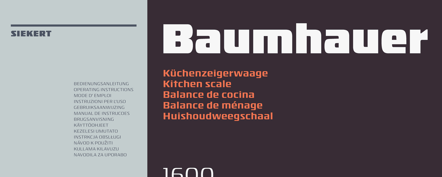 Isotope Font Family插图