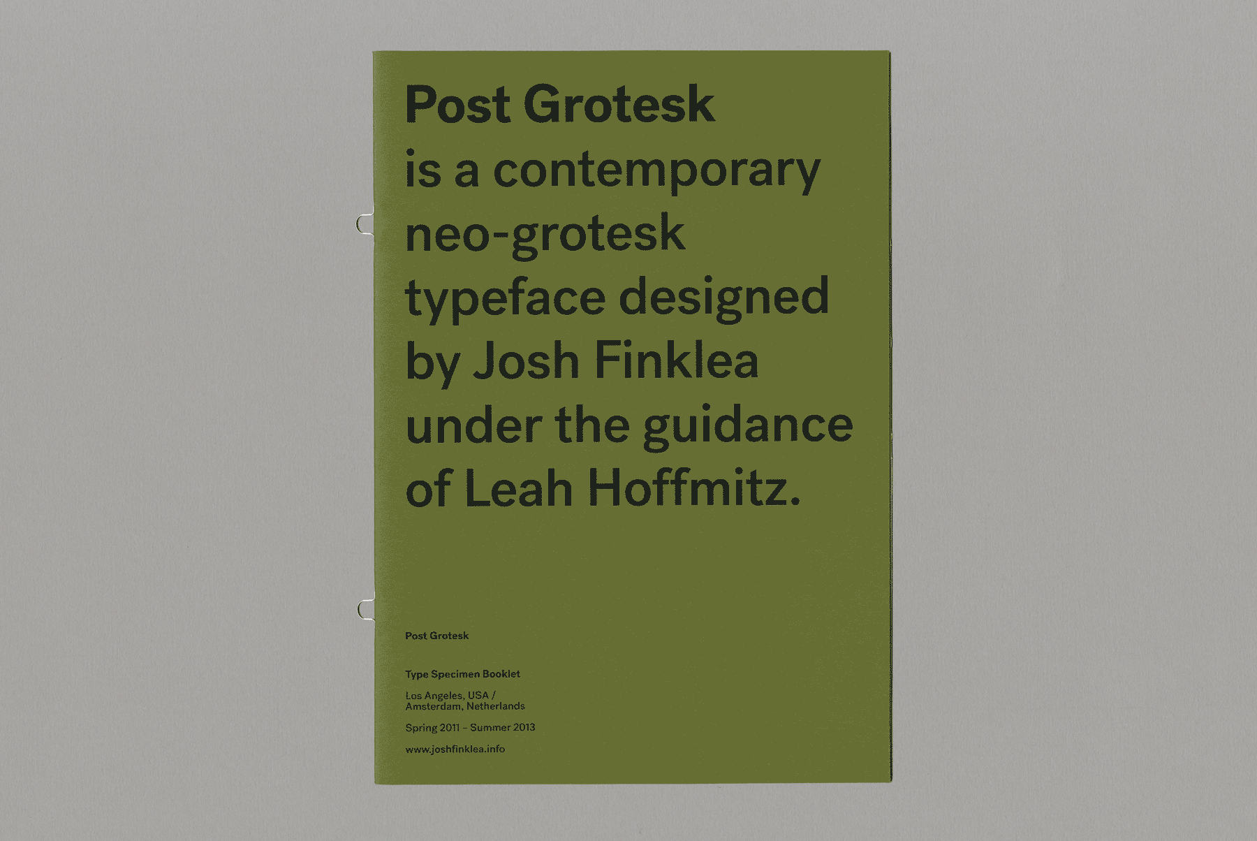Post Grotesk Font Family插图