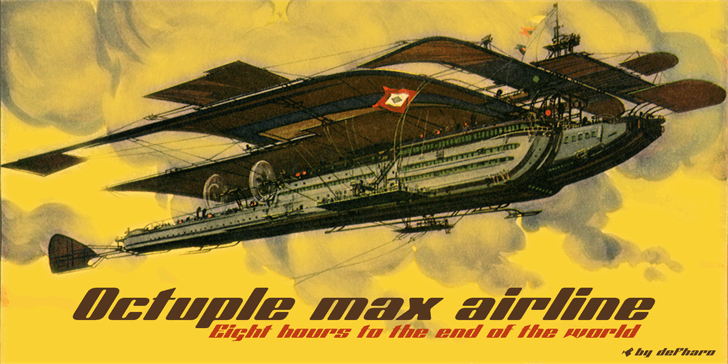 Octuple max font插图 Octuple max font插图