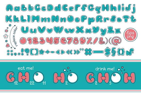 Bubble Double Duo font. Comic插图1