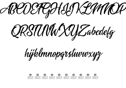 Beauty Bright font插图1