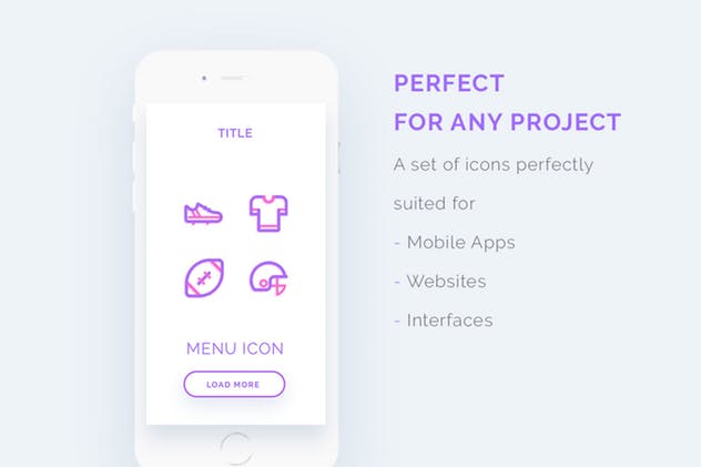 体育运动矢量图标素材 UICON Sports Icons插图(5)