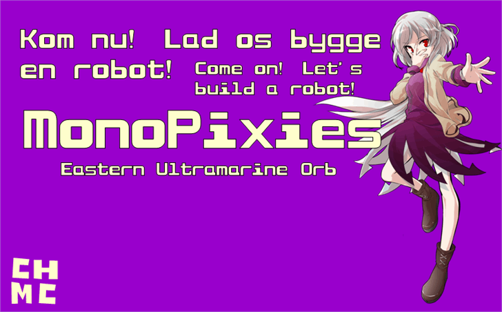 MonoPixies font插图