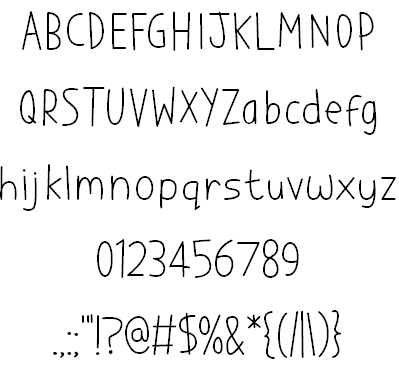 You are a TOY font插图1 You are a TOY font插图1