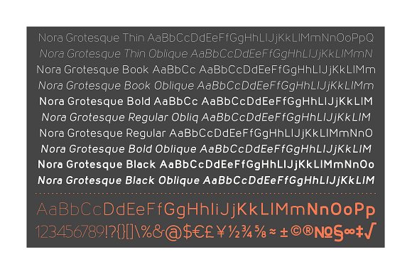 Nora Grotesque插图1