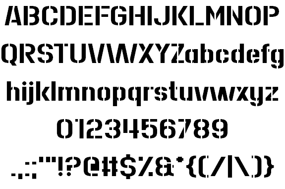 Roll Accurate font插图1