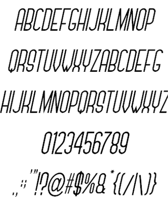 Underestimate font插图1 Underestimate font插图1