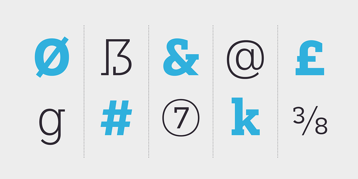 Paul Slab Font Family插图7