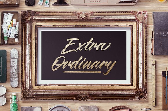 Wildlast Handbrush Typeface插图4