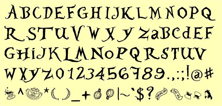 WhereisAlicedemo font插图1 WhereisAlicedemo font插图1