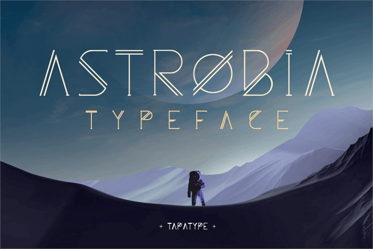 Astrobia font插图 Astrobia font插图