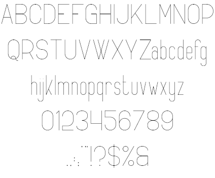 Fancy Light font插图12