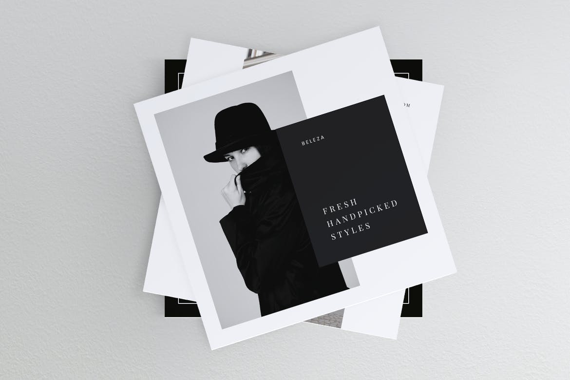 时尚品牌社交推广设计素材包 BELEZA Fashion Social Media Post插图(1)