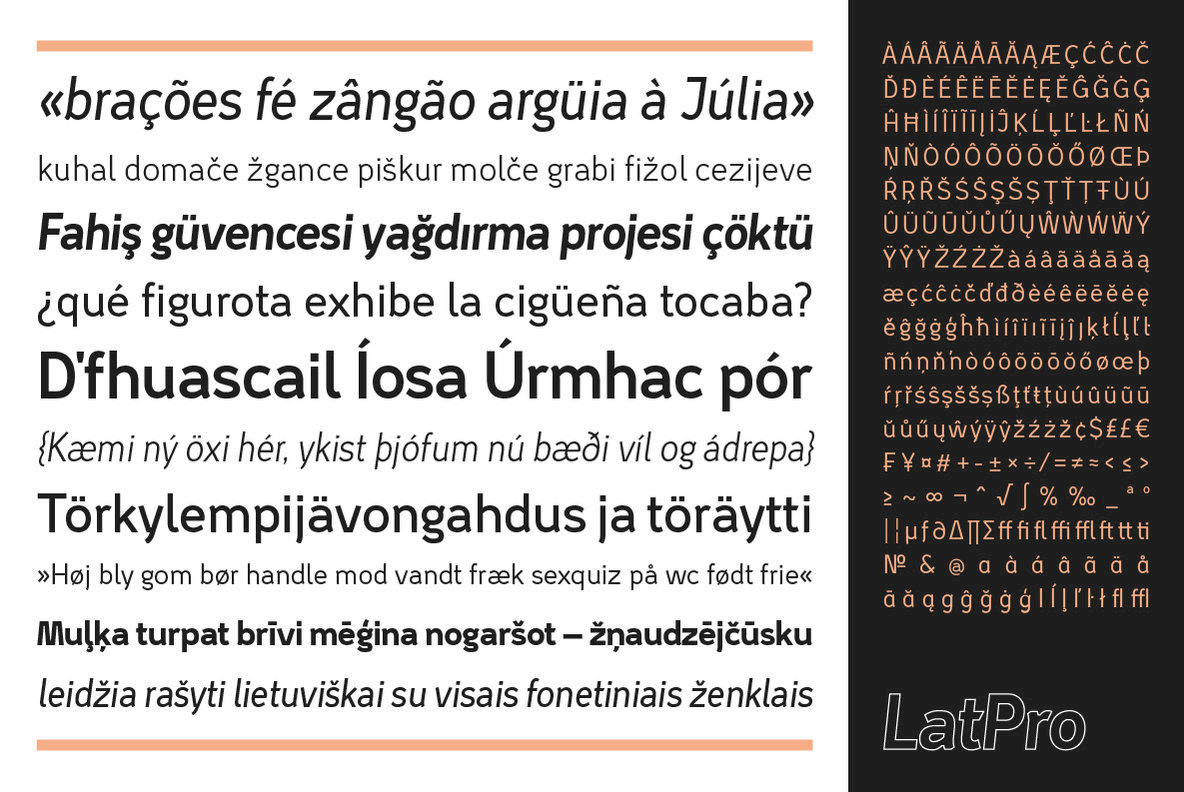 Tans Font Family插图3