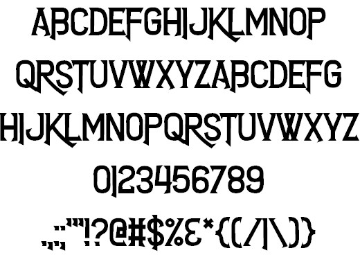 Frostbite Boss Fight font插图1