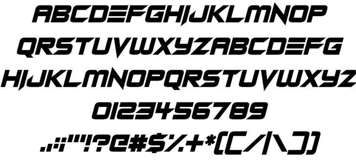 Android Assassin font插图2 Android Assassin font插图2