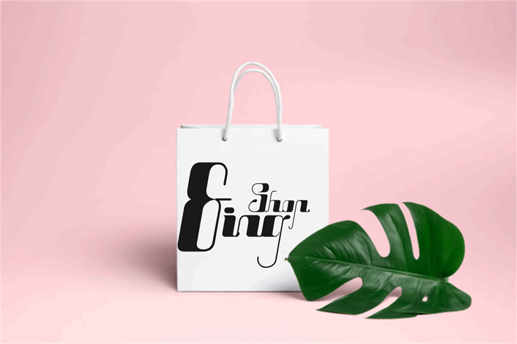 Nine tails inline font插图7