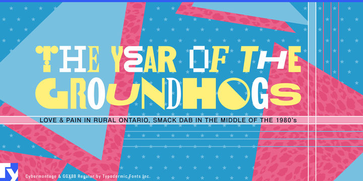 Cybermontage Font插图1