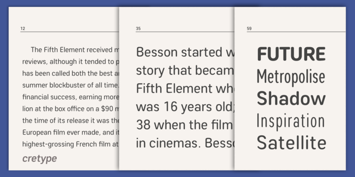 Coben Font Family插图2