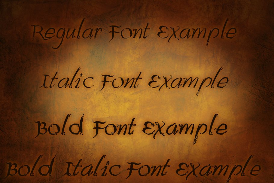 Gentleman of Fortune Font插图2