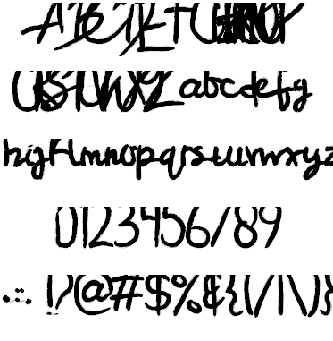 Conflict font插图5