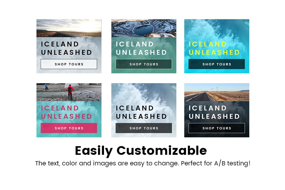 实用多用途户外动态广告模板素材库精选合集 Animated Multipurpose Outdoor Ad Set插图(4)