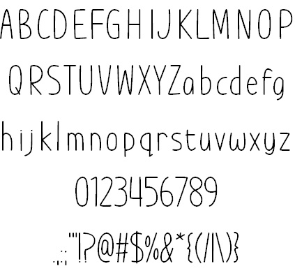 Im Wunderland font插图5 Im Wunderland font插图5