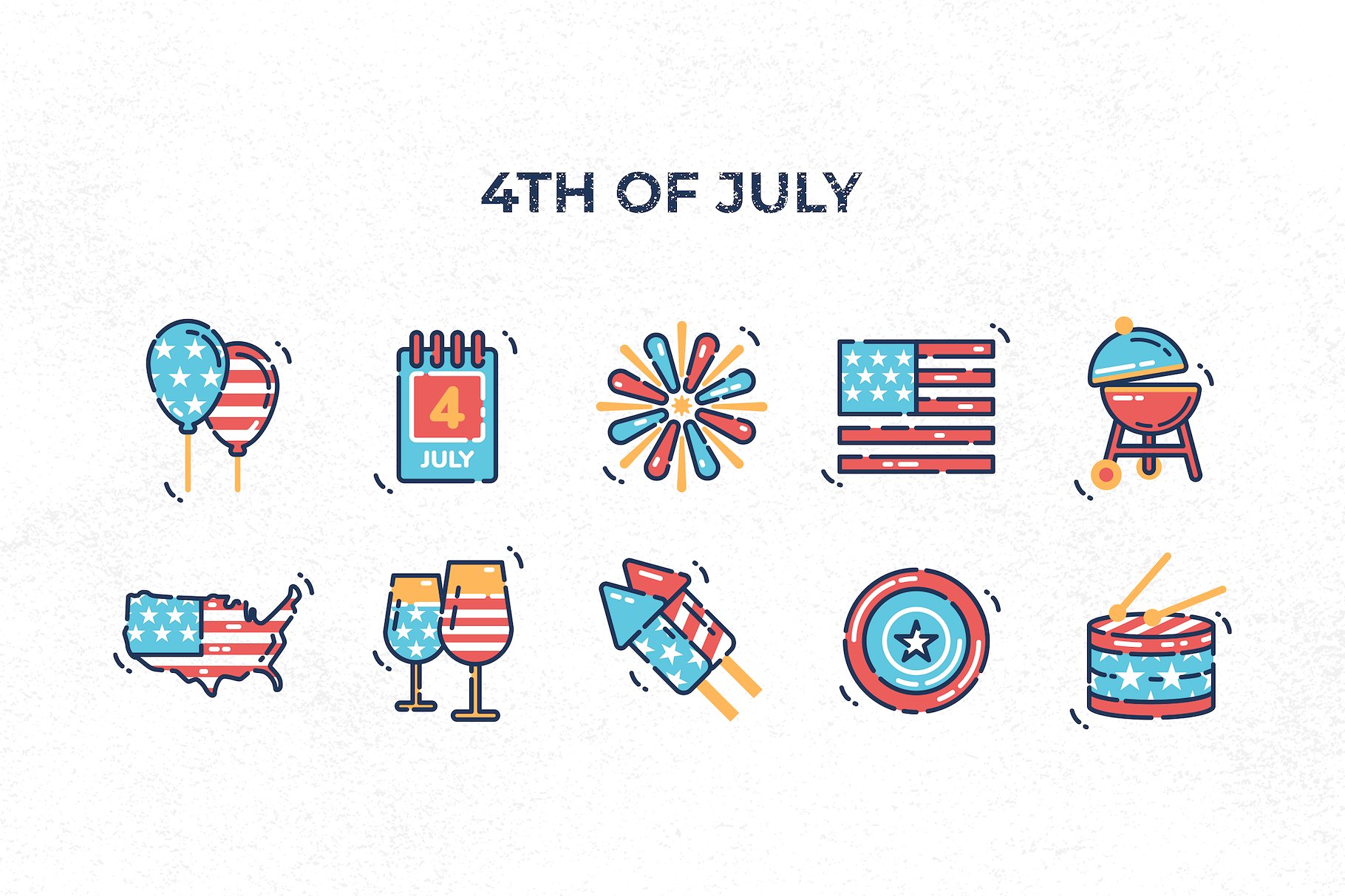 120个中外节假日图标合辑下载[ai,eps,psd,svg]插图(5)