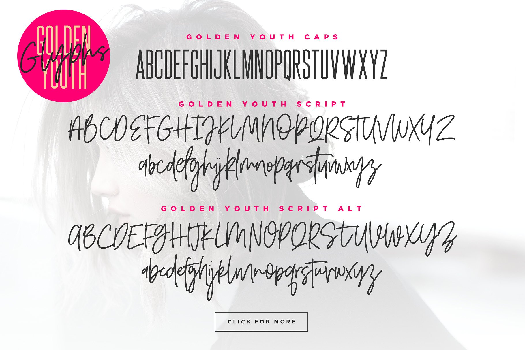 金色年华两款英文字体的巧妙结合 Golden Youth Font Duo插图(8)