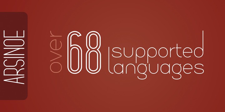 简约无衬线字族 Arsinoe Font Family插图(1)